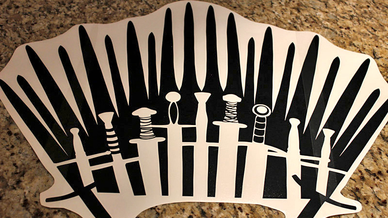 Illustration for article titled Game of Thrones Wall Decal Makes Your Toilet Fit for a King of Westeros